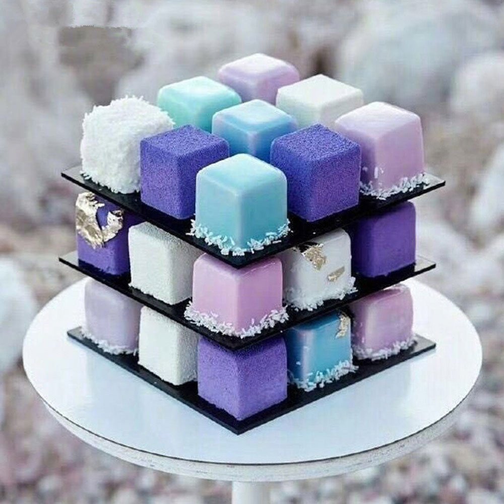 Торт кубики муссовый