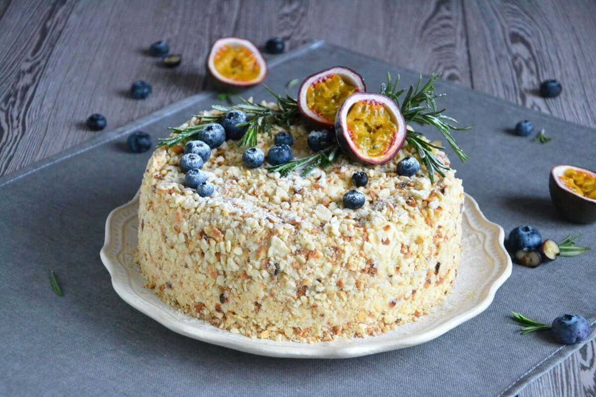 Несладкие блюда с вафельными коржами