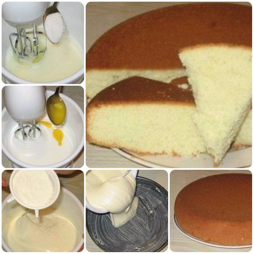 Шифоновый бисквит