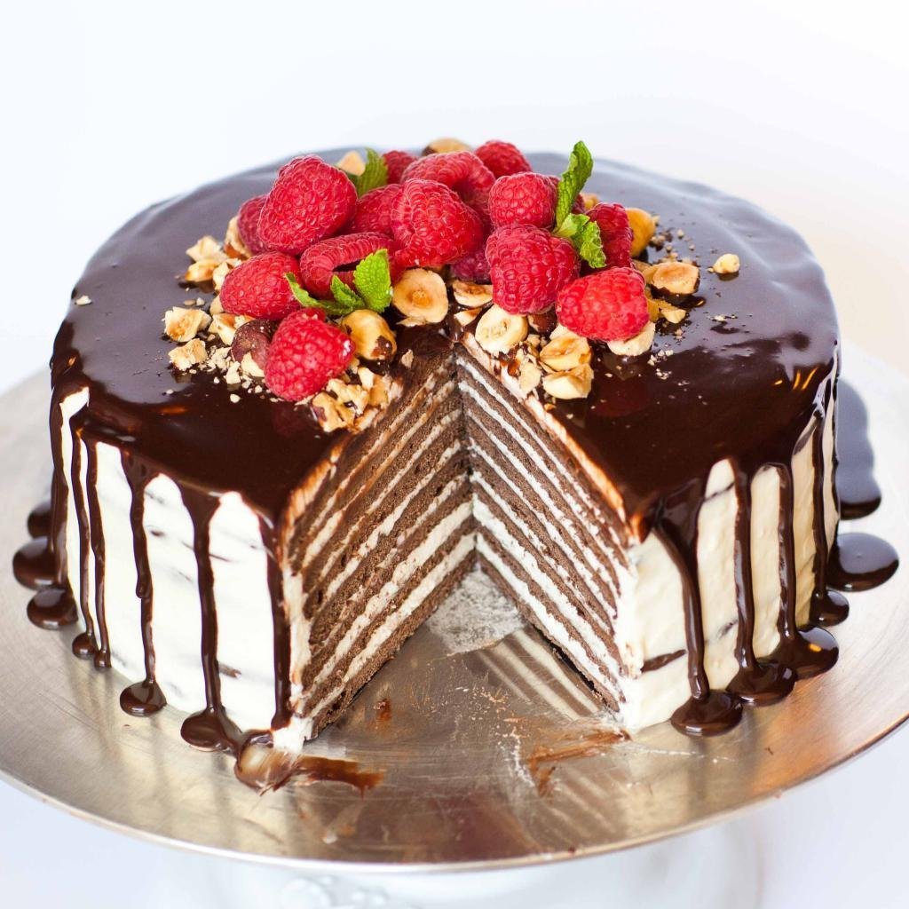 Торт "чёрный лес" (Black Forest Cake)