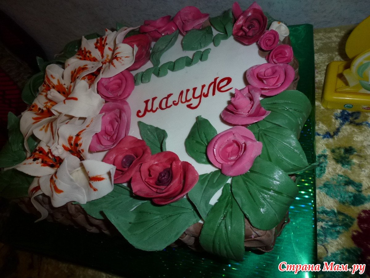 Торт для свекрови на день рождения