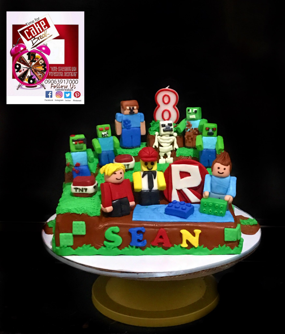 Торт Roblox