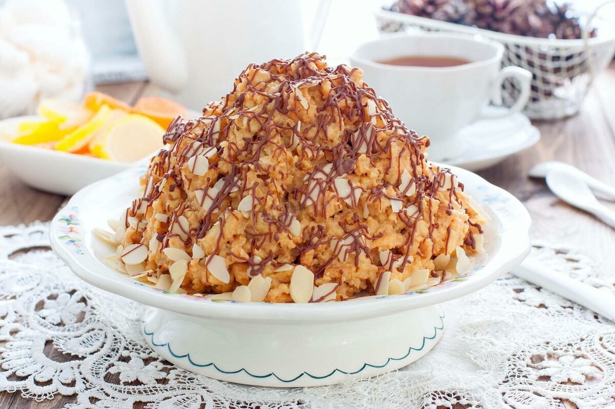 Муравейник с кукурузными палочками