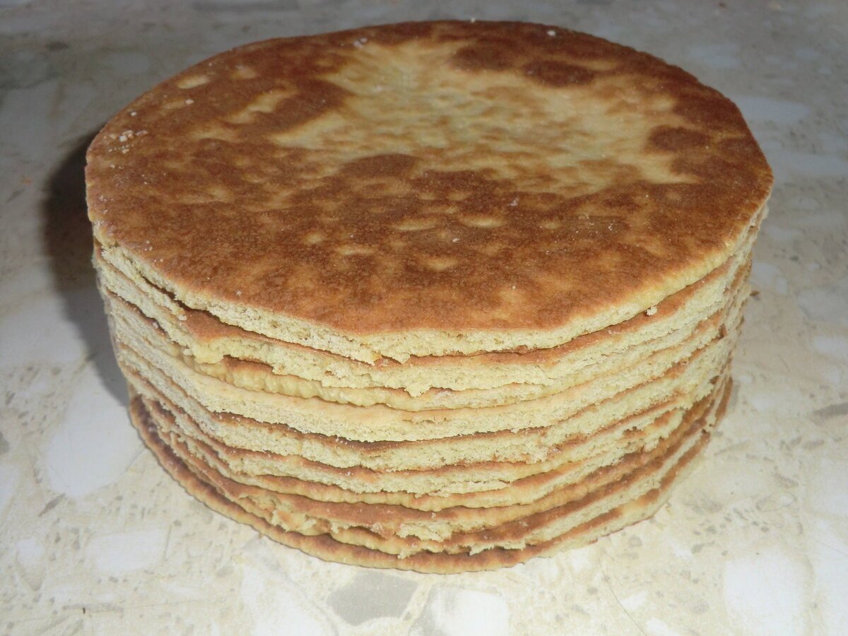 Торт с медовыми коржами