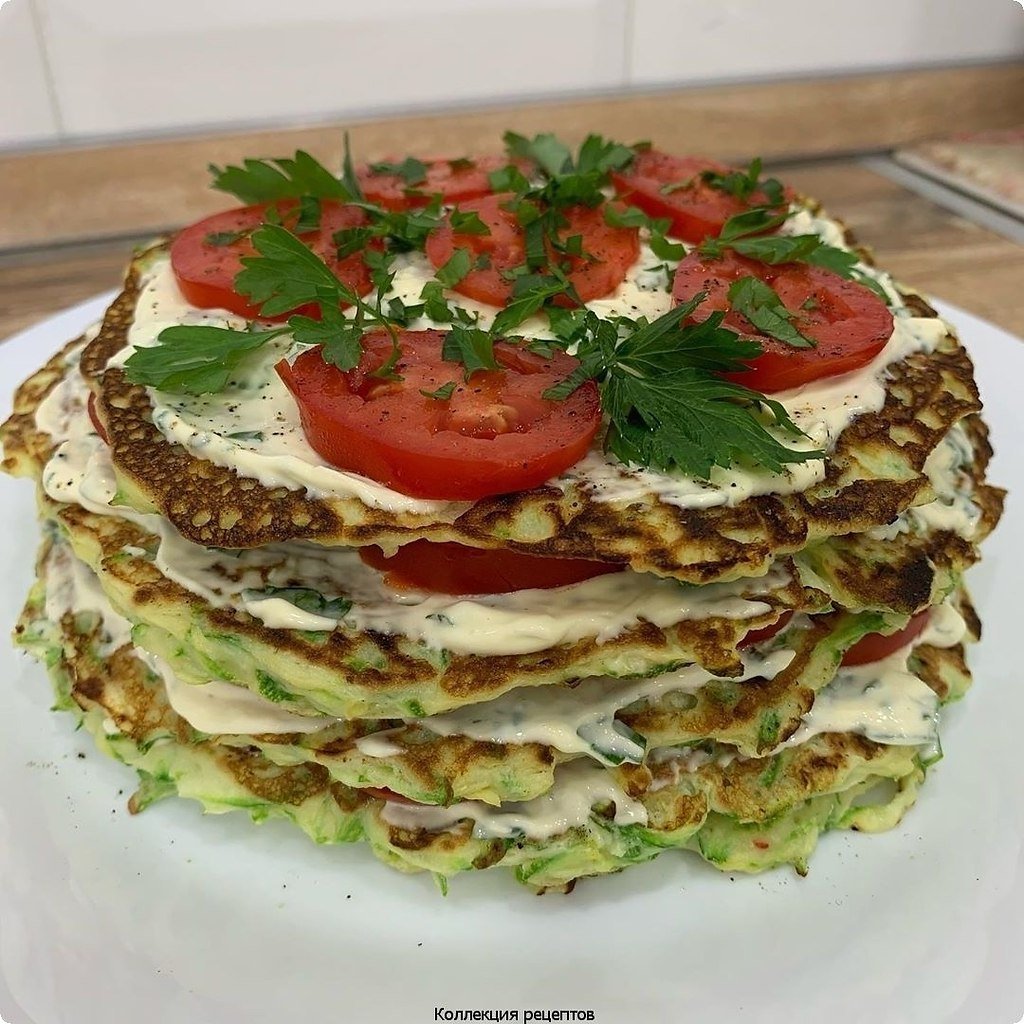 Кабачковый торт