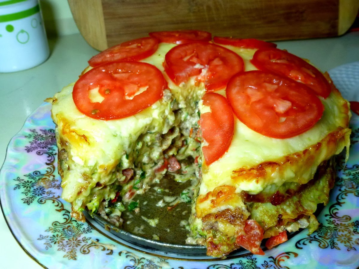 Кабачковый торт