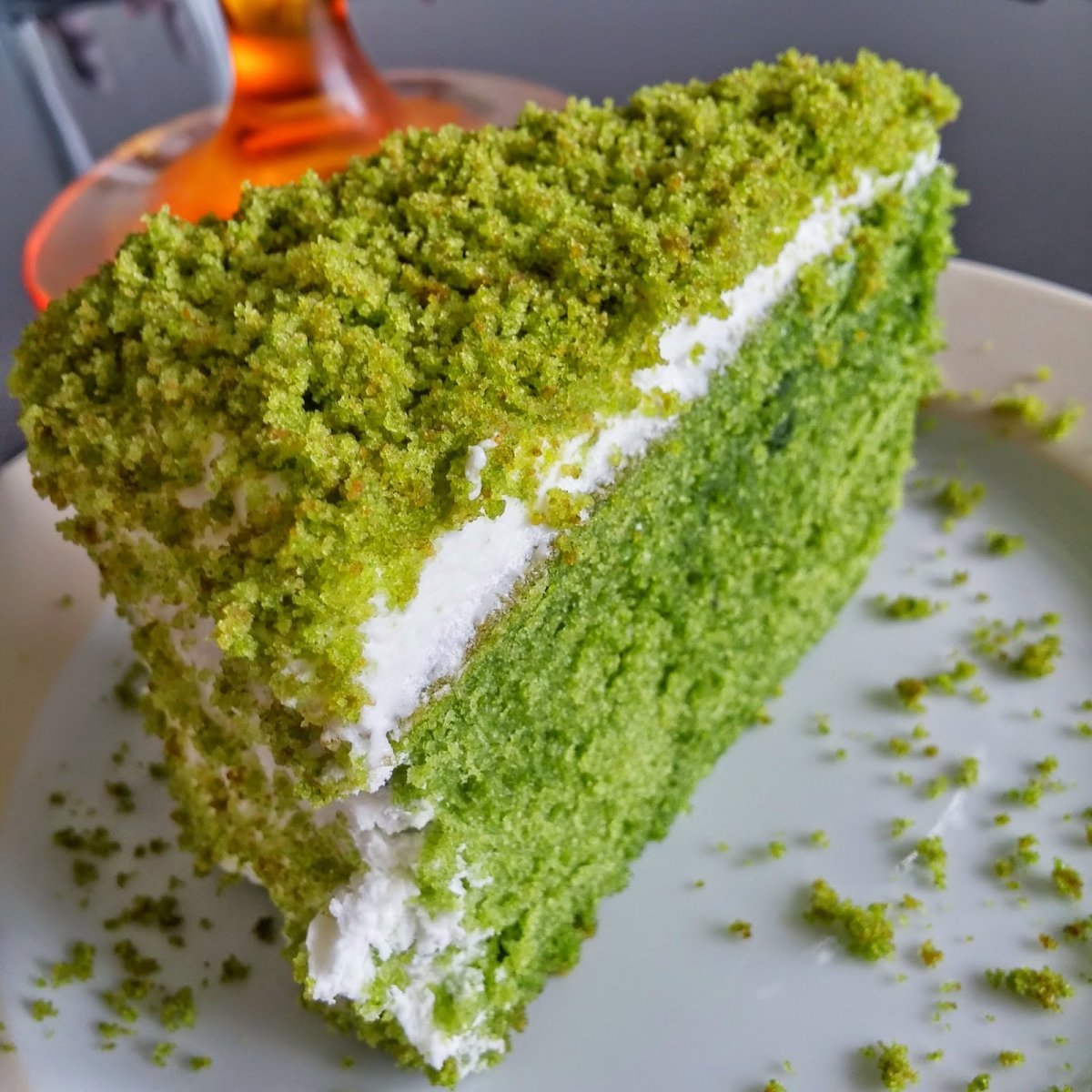 Торт маковый бисквит лимонный курд