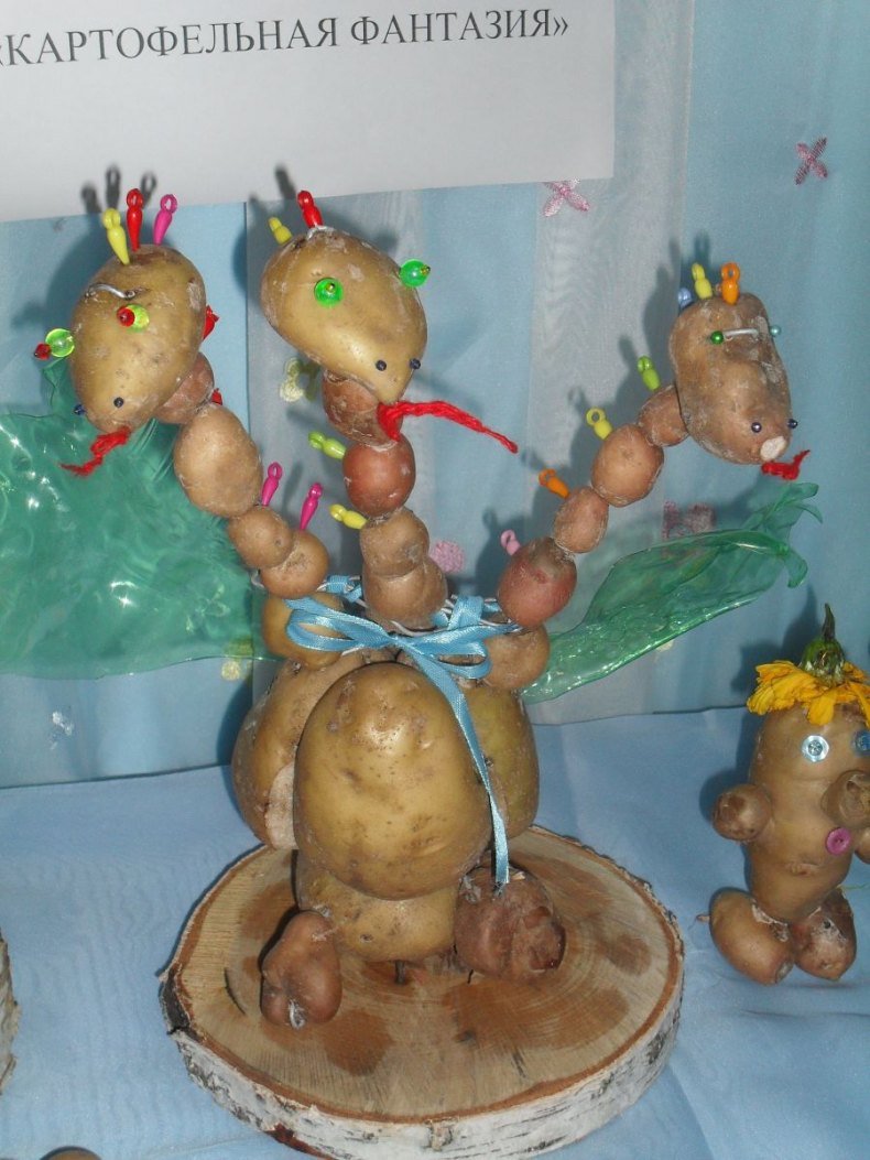 Поделки из картофеля