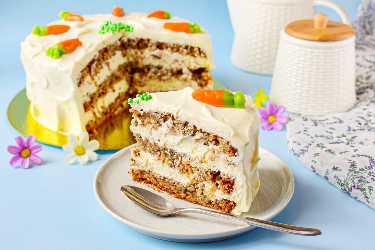 Морковный торт Шоколадница