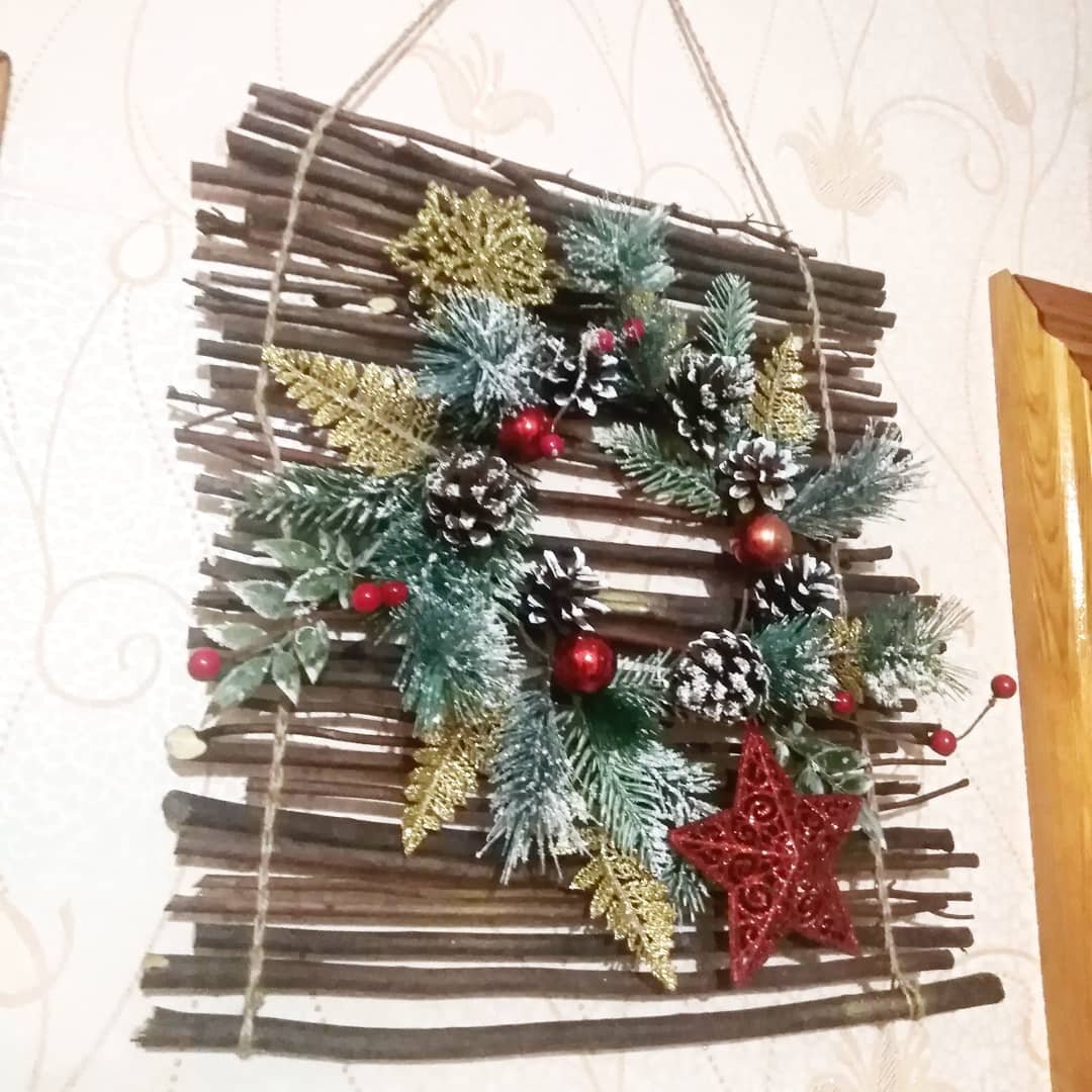 Новогоднее панно
