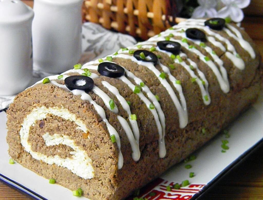 Блинчатый закусочный пирог