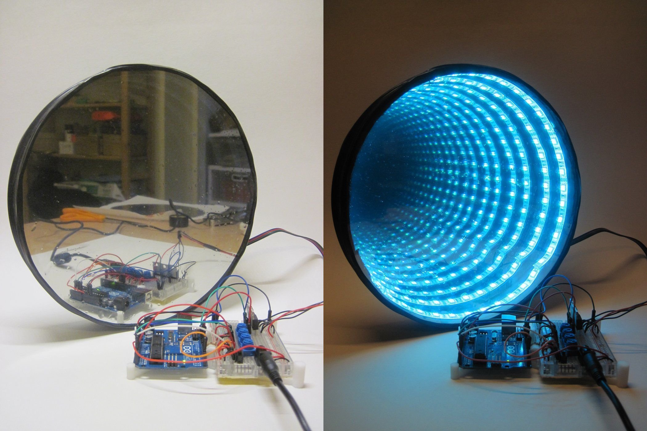 Что можно сделать из светодиодная. RGB led Arduino Projector. Светильник из диодной ленты. Самоделки со светодиодами. Самодельный светодиодный светильник.