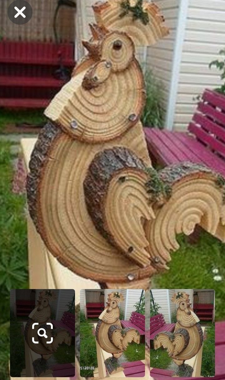 Оригинальный фигурки из дерева, сделанные своими руками – хобби на все времена