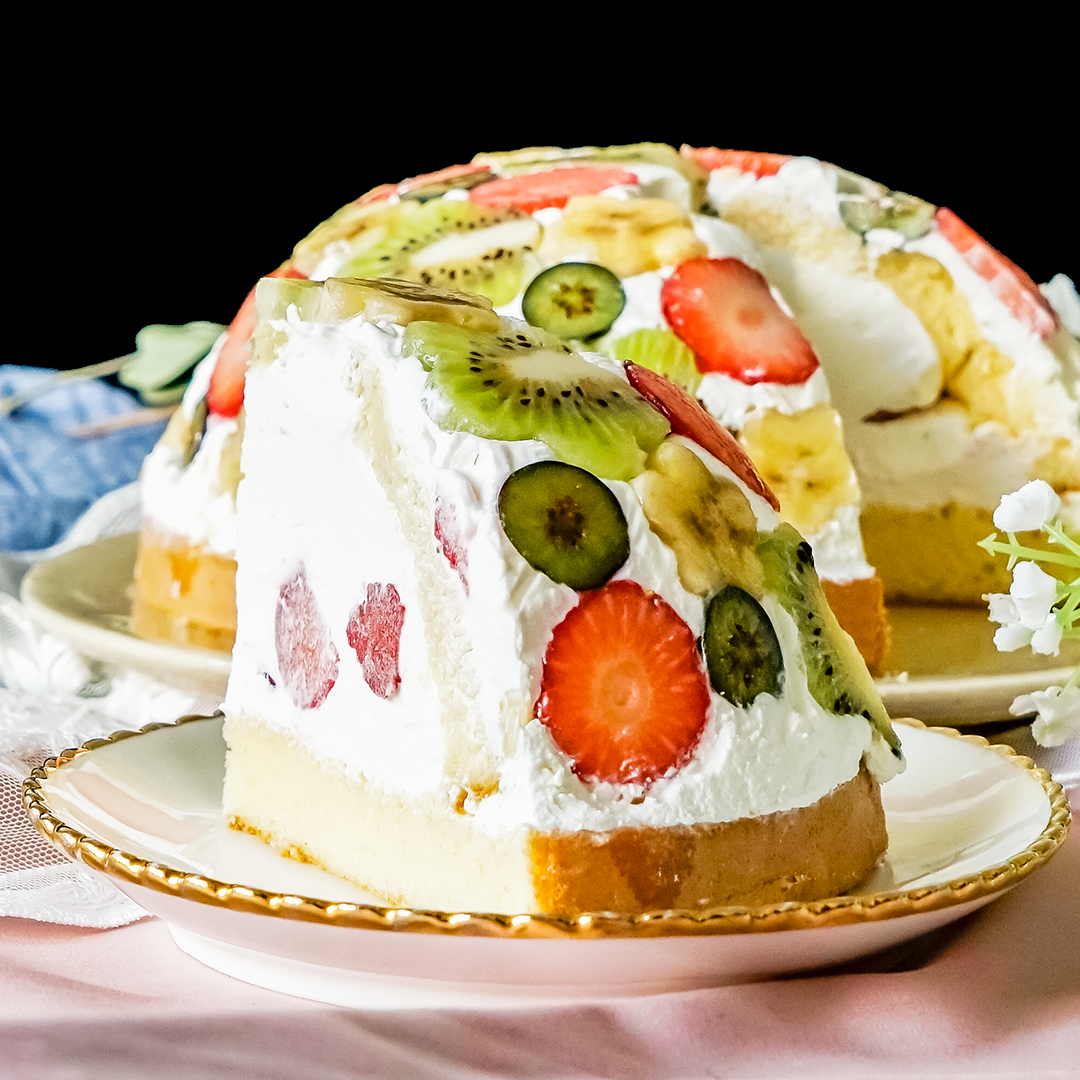 Тортик с творогом и сметаной