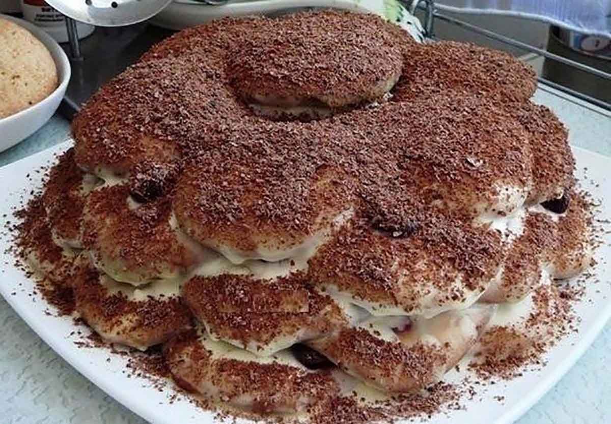 Торт без выпечки за 15 минут очень сочный и вкусный