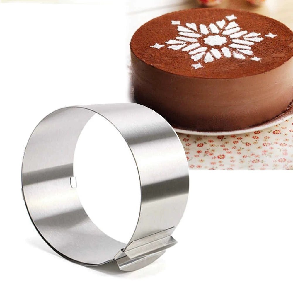 Раздвижное кольцо для торта Cake Ring 16-30 см