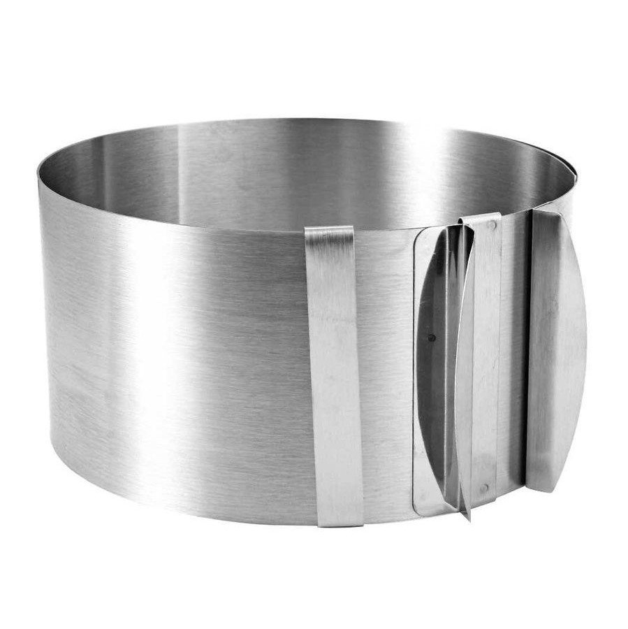 Раздвижное кольцо для выпечки Cake Ring, 16-30 см