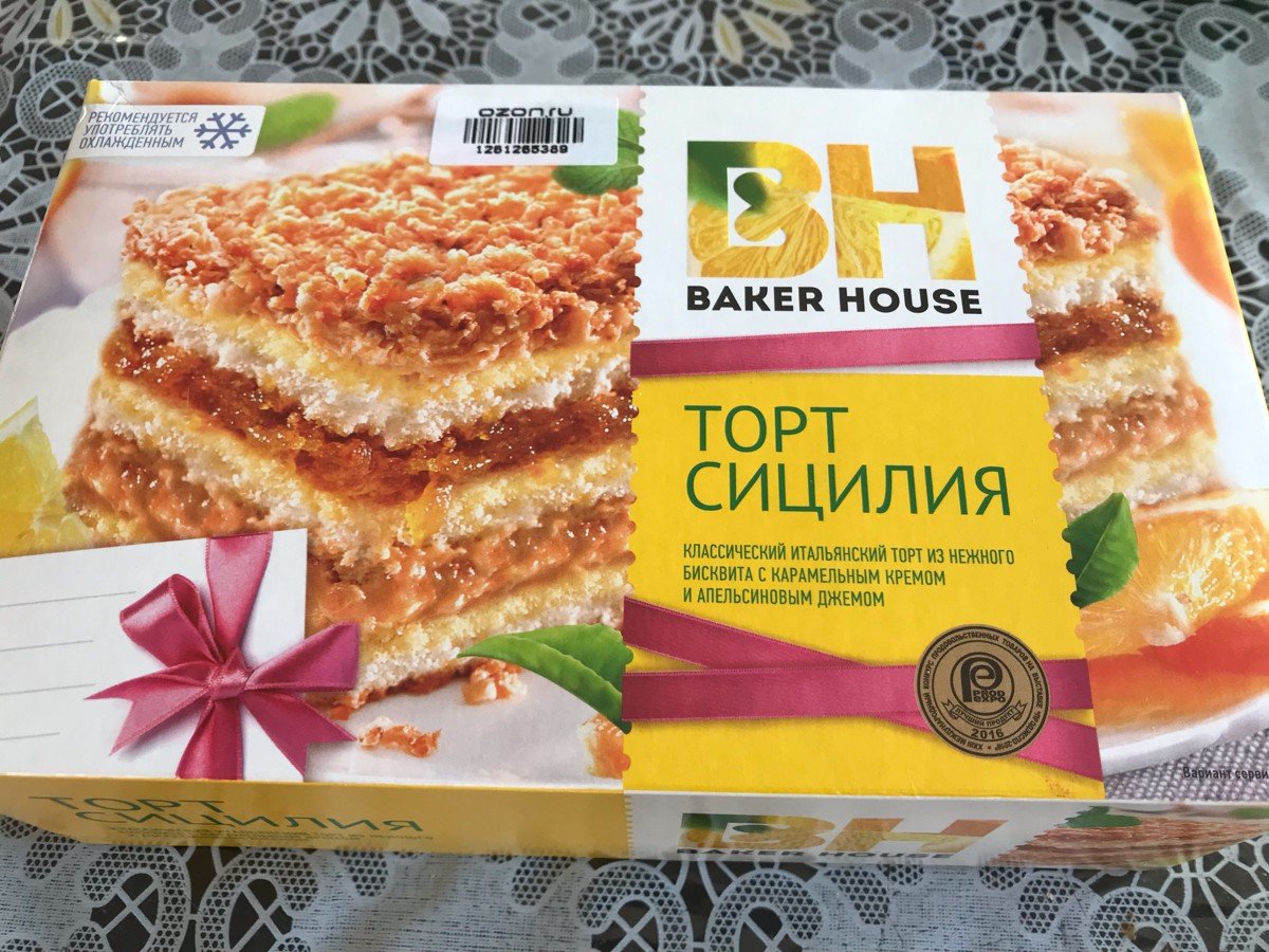 Торт Бейкер Хаус Сицилия