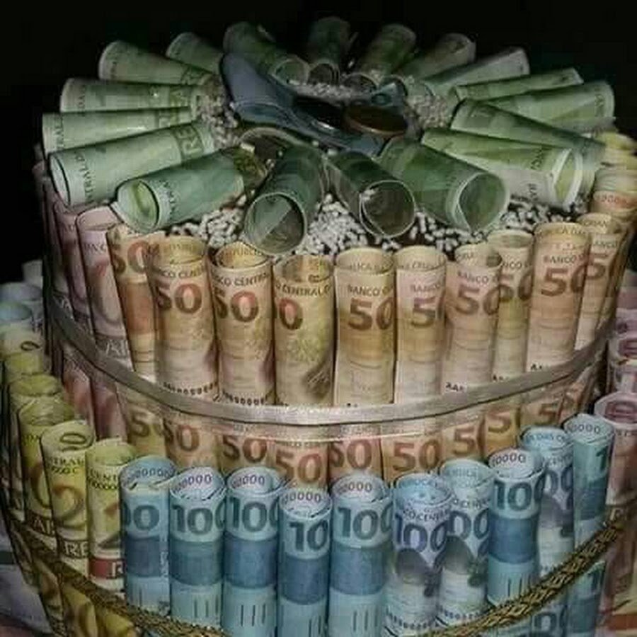 Торты с деньгами 12 лет