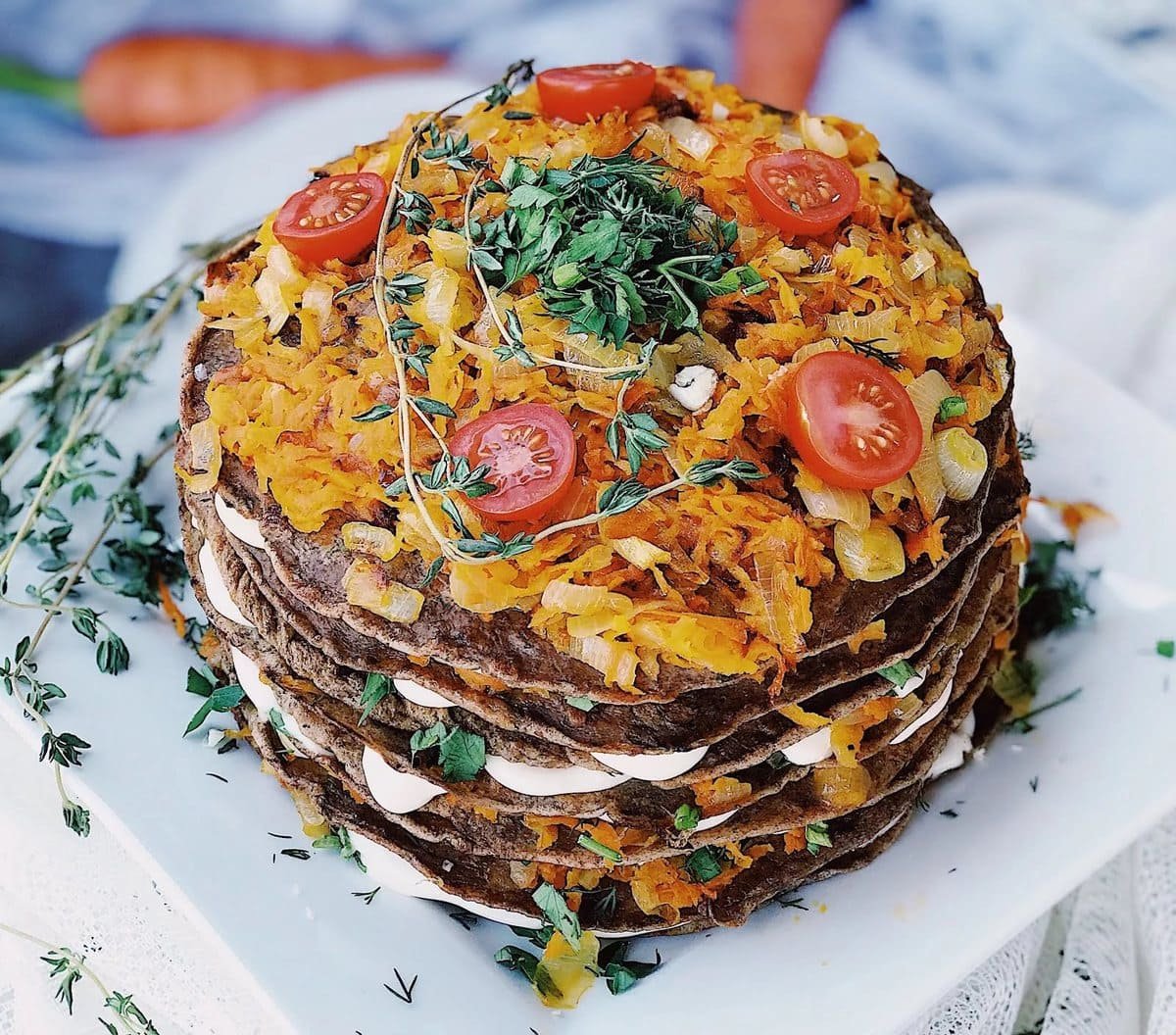 Закусочный торт мужской каприз