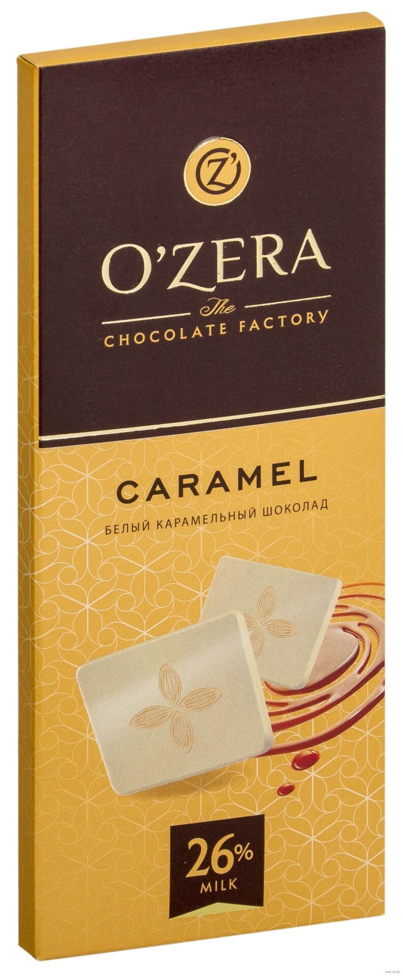 Белый шоколад o`Zera Caramel 90г