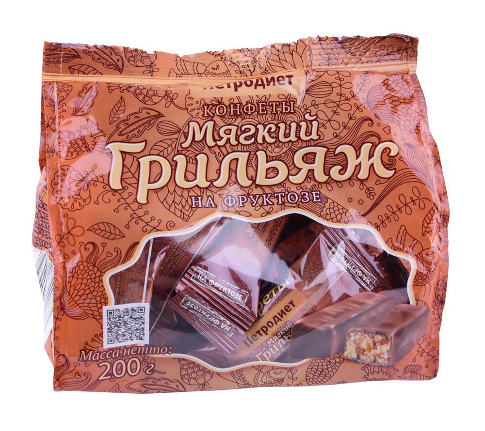 Конфеты Голицин суфле шоколадное с фруктозой