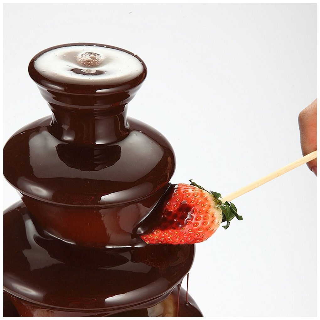 Шоколадный фонтан фондю Chocolate Fondue Fountain Mini
