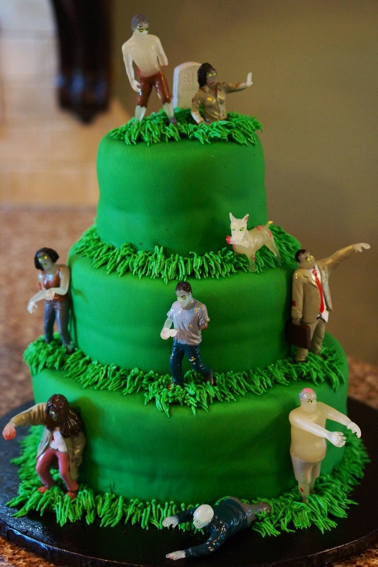 Disney Zombies Cake