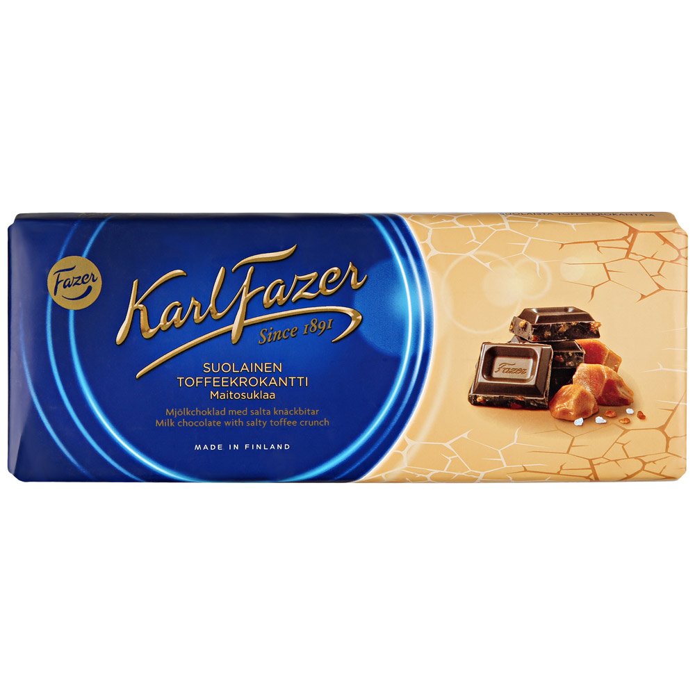 Шоколад молочный Karl fazer 200г fazer