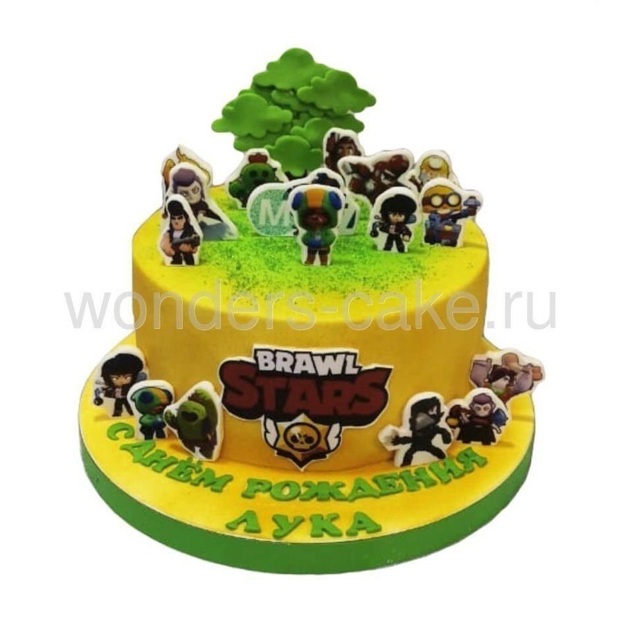 Brawl Stars Cake Tutorial