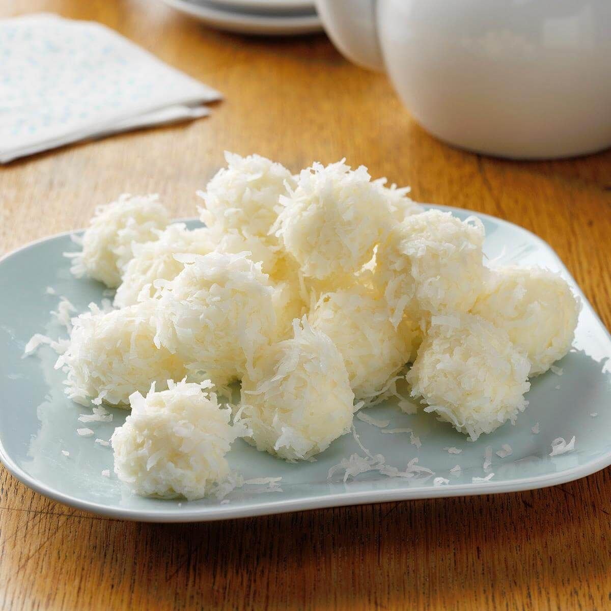 Снежки десерт