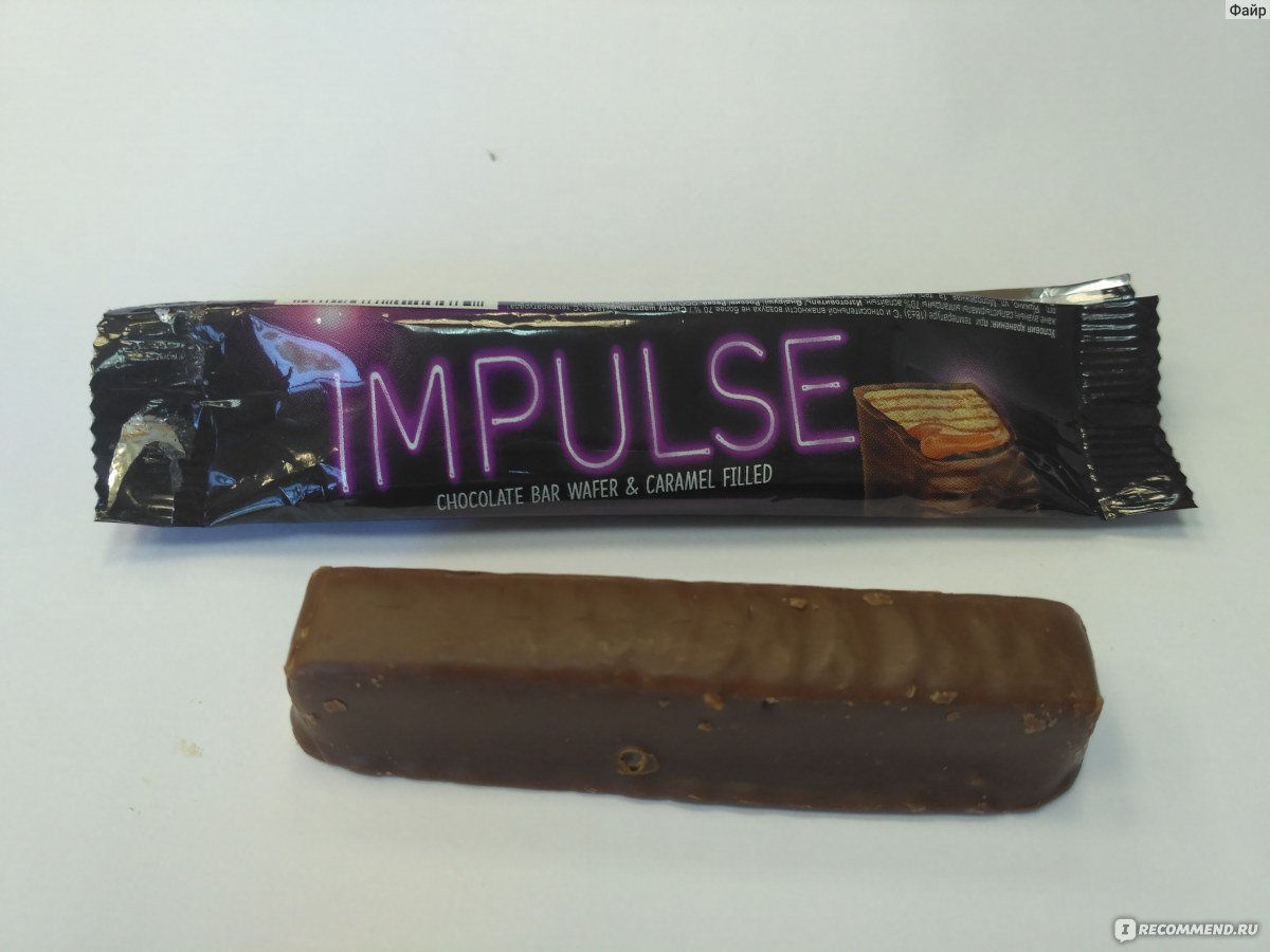 Impulse шоколадный батончик