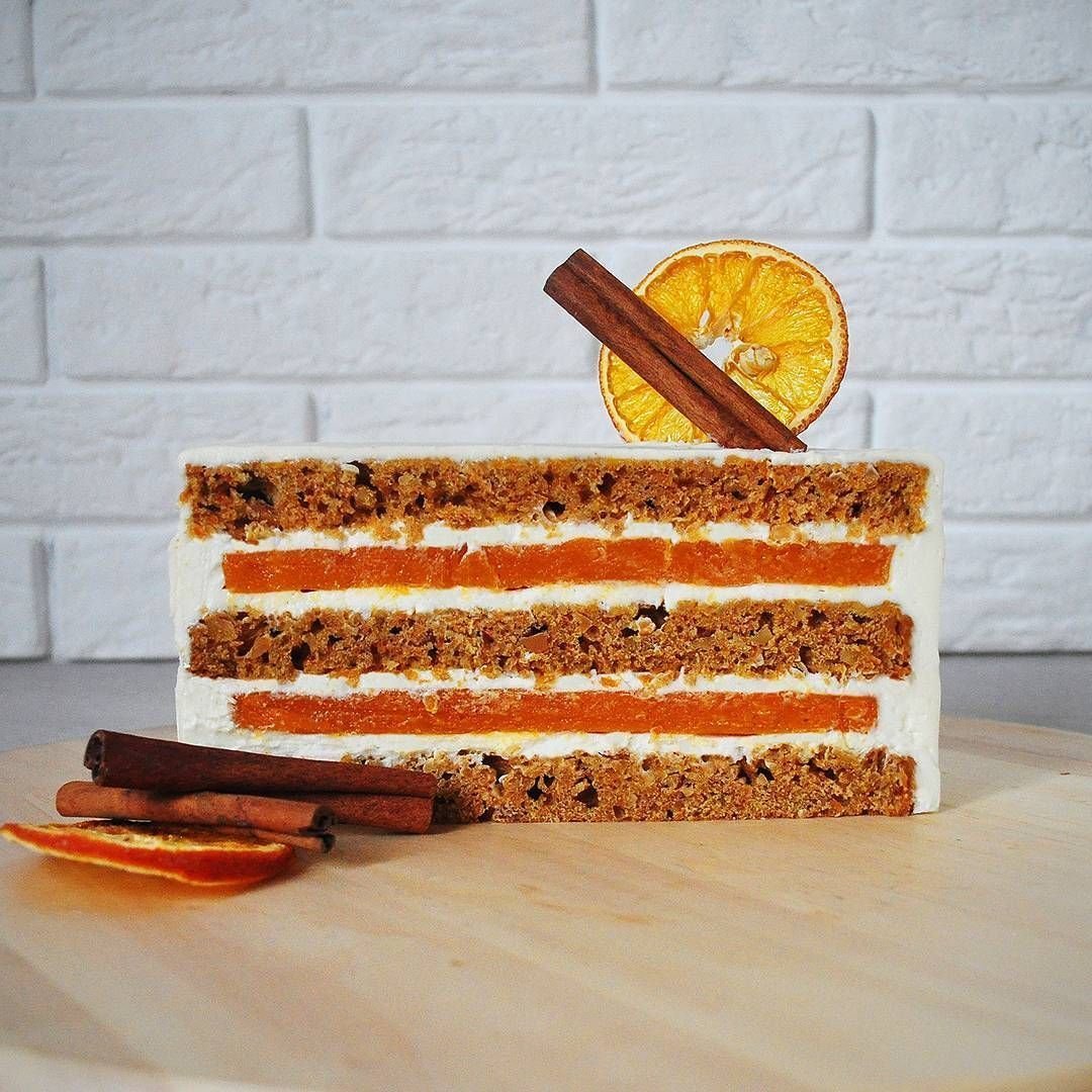 Торт с апельсинами