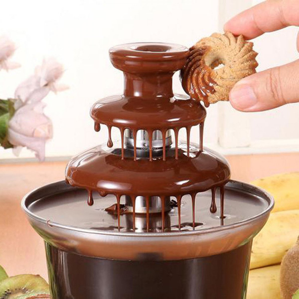 TV-056 мини шоколадный фонтан Mini Chocolate Fontaine