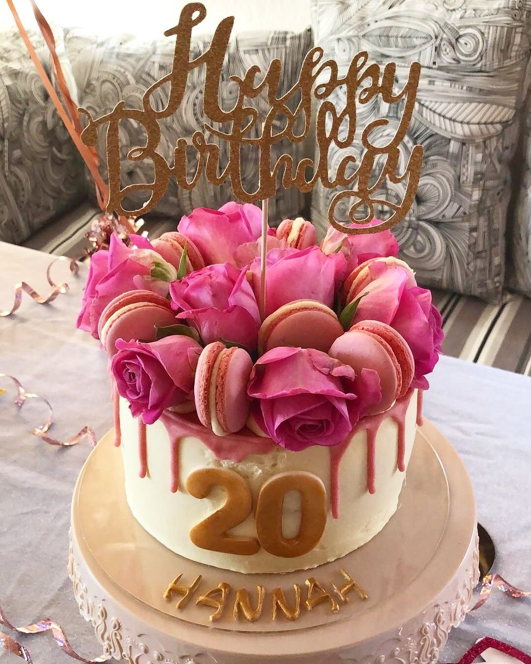 Торт для девочки 20 лет