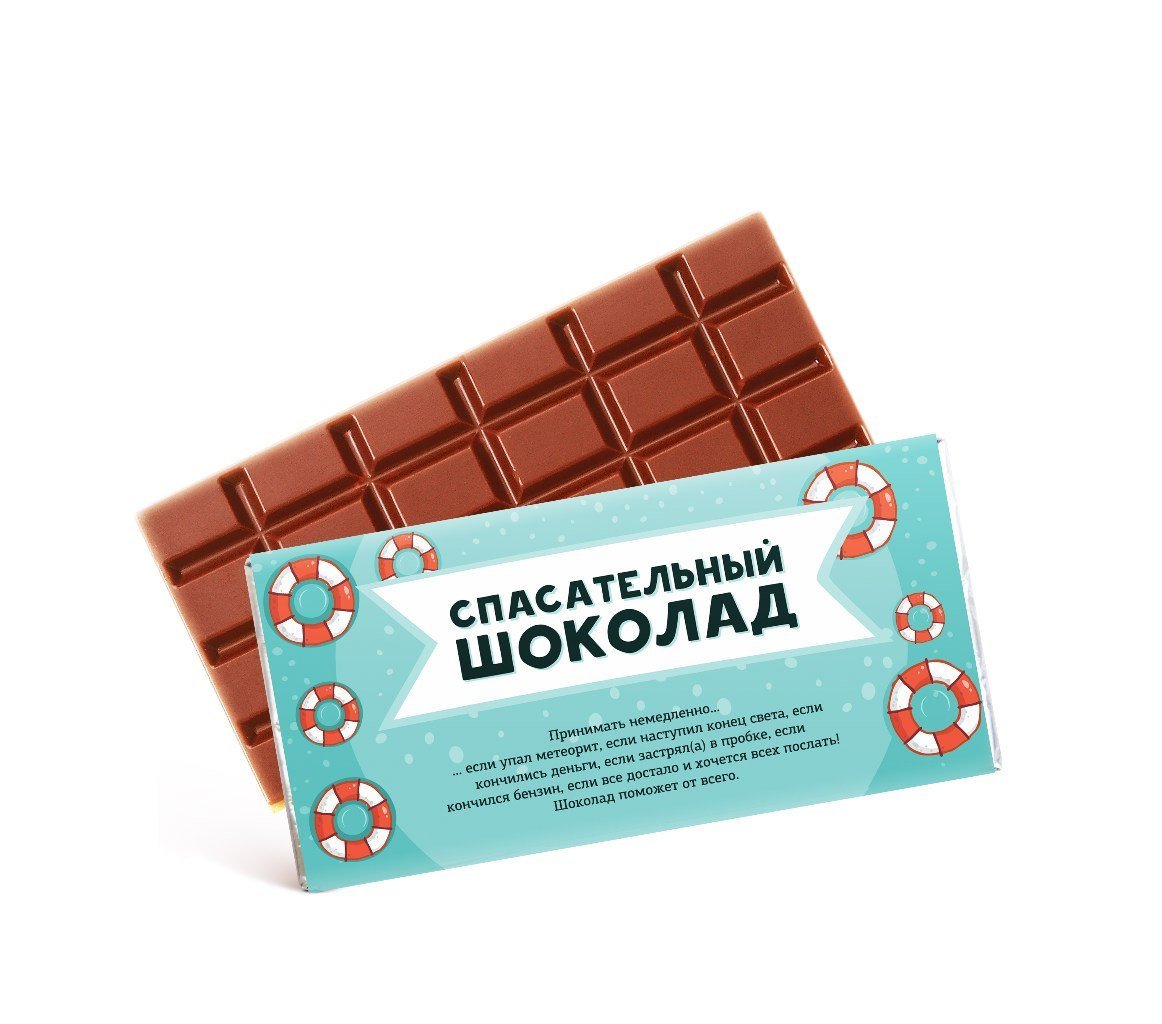 Откусанный шоколад