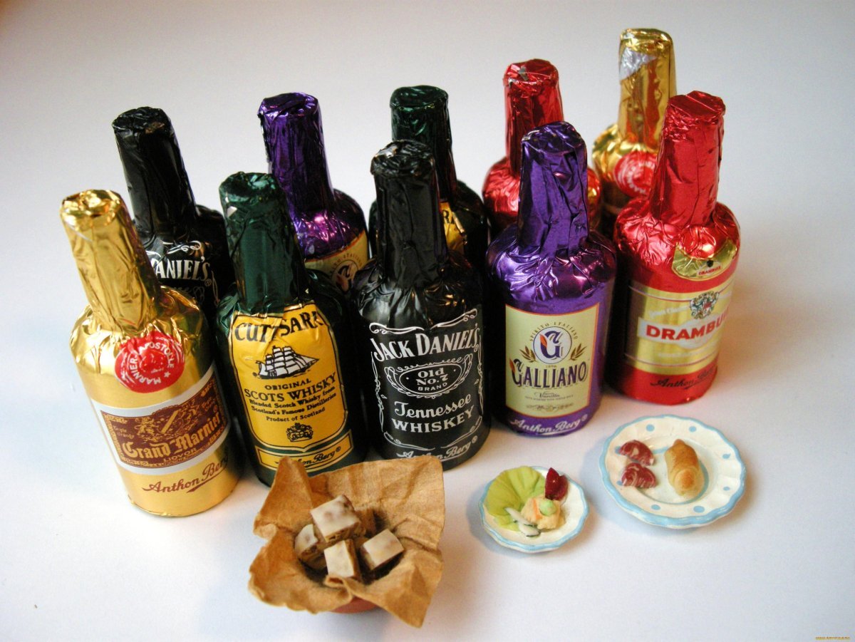 Шоколадная бутылка пива