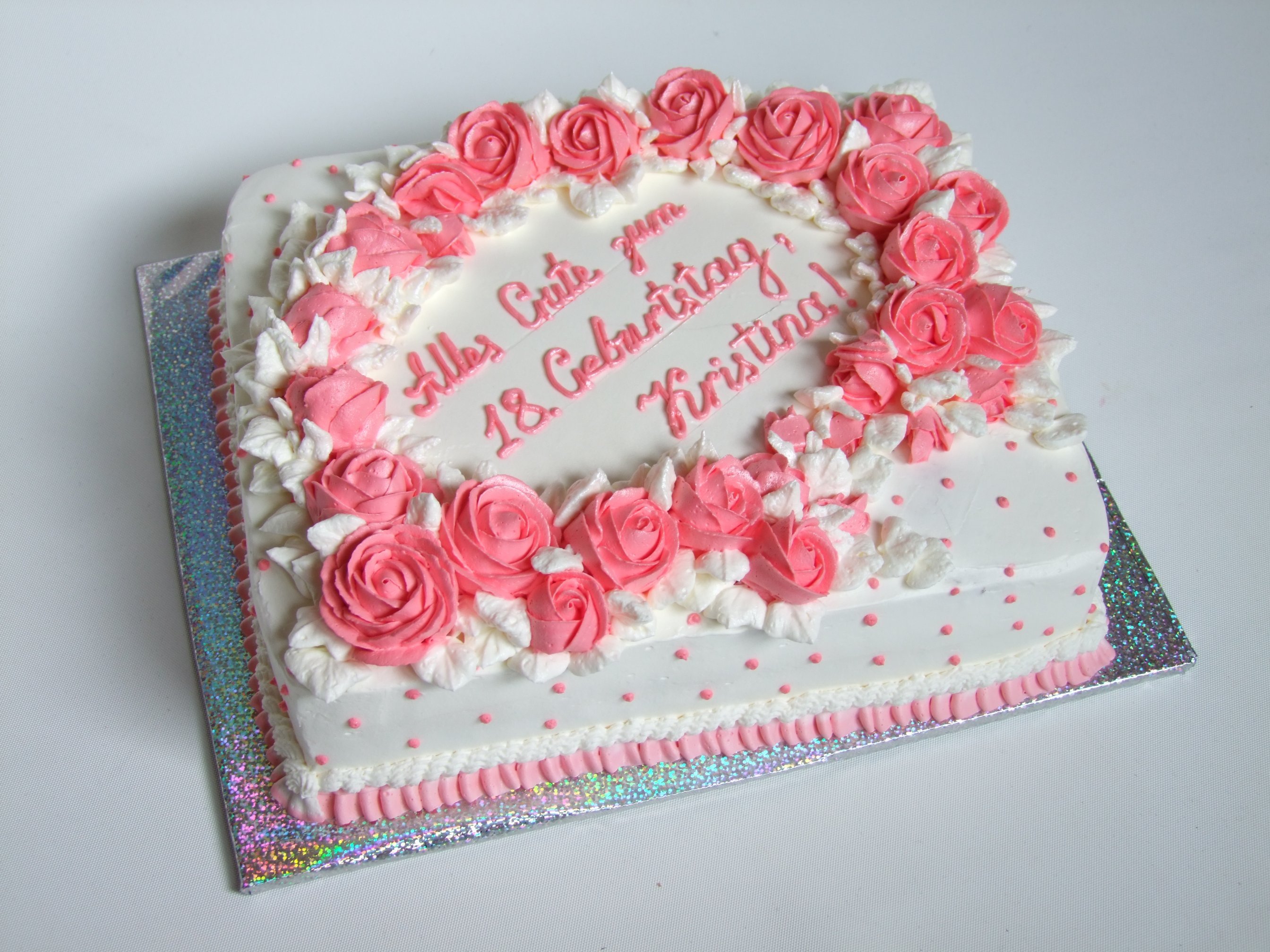 Оформление торта для девочки 18 лет фото