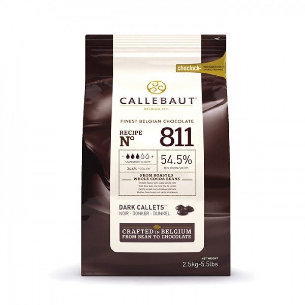 Шоколад темный Callebaut select 54,5%