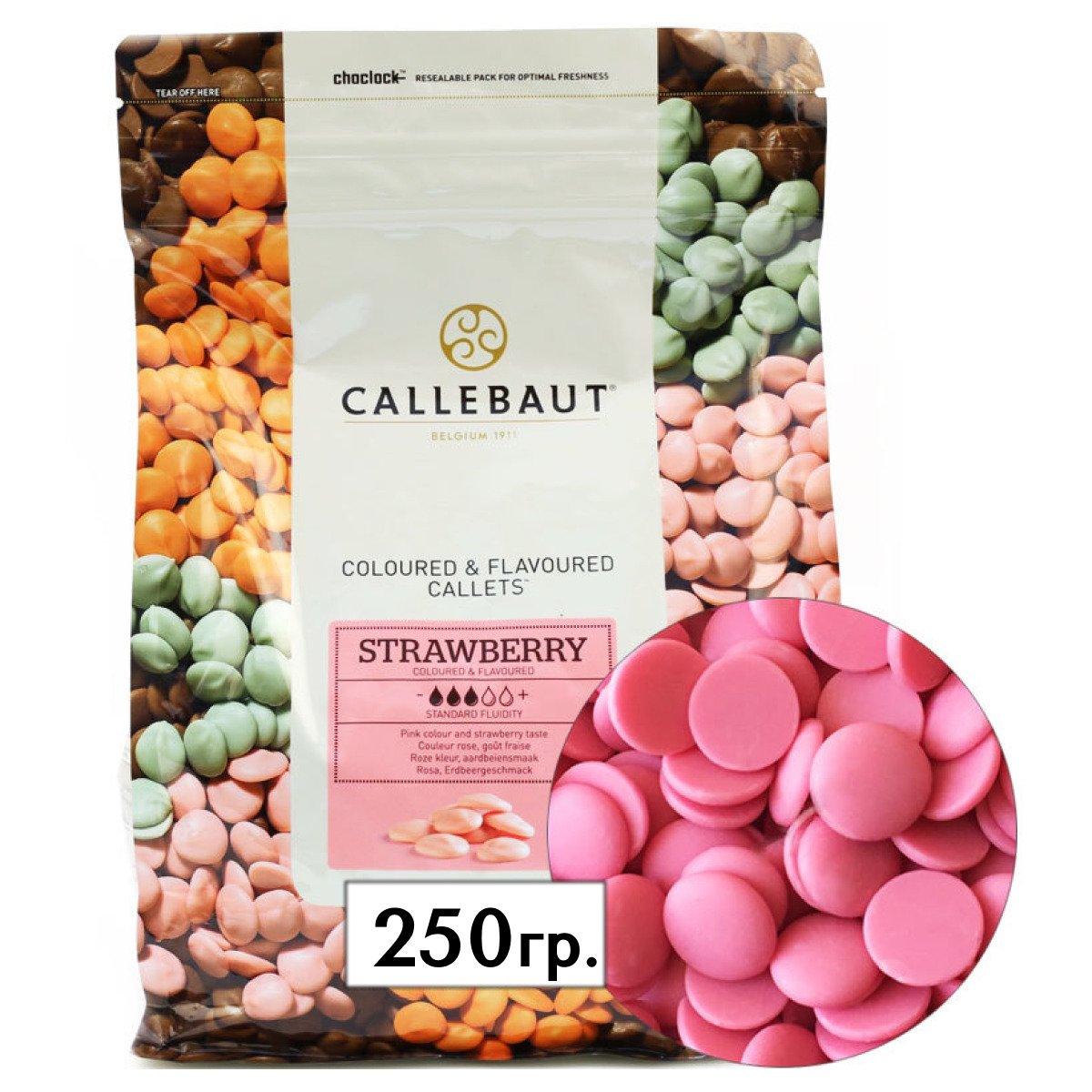 Клубника бельгийский шоколад Callebaut