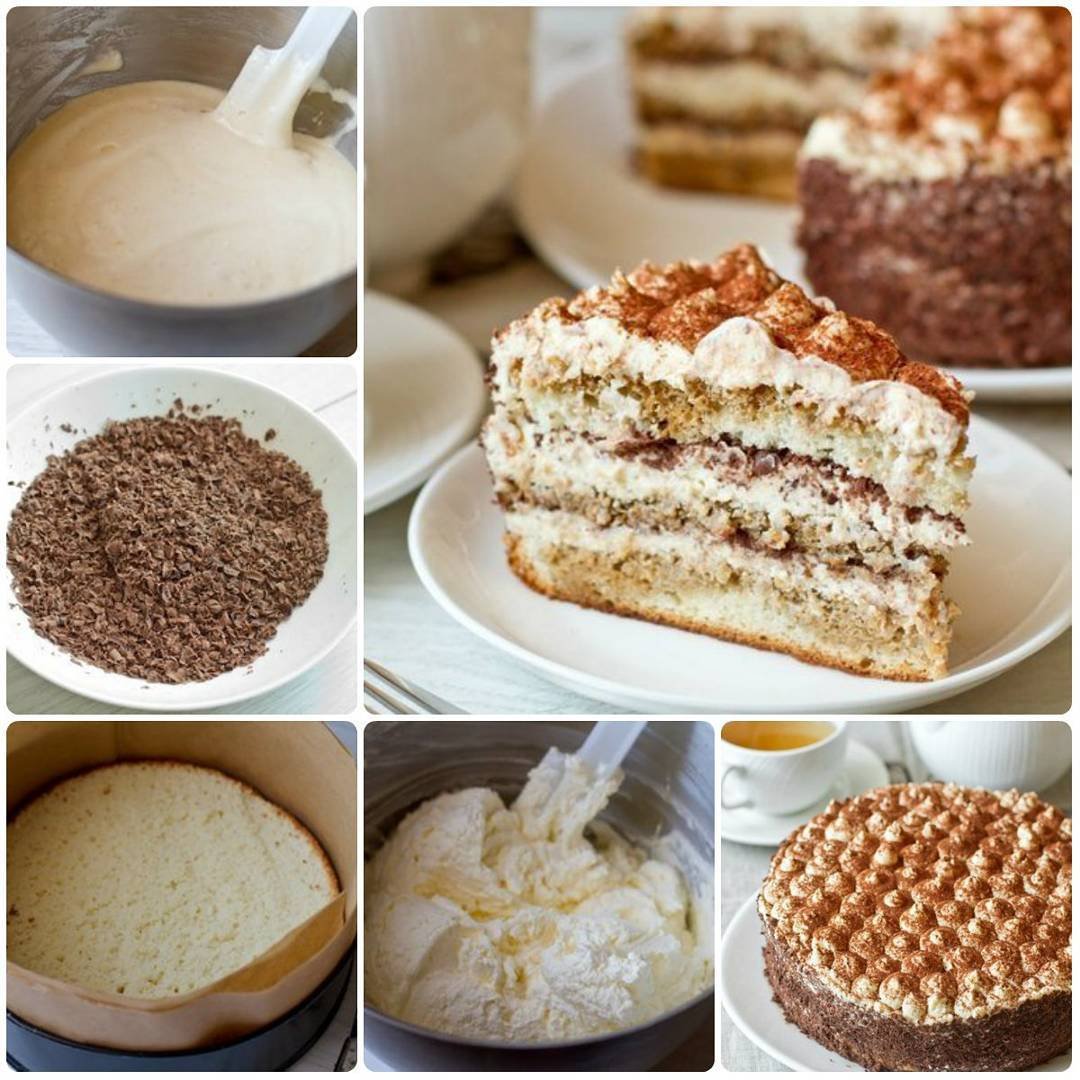 Торт с клюквой