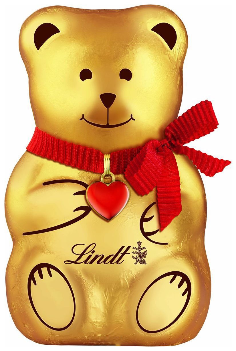 Фигурный шоколад Lindt золотой Медвежонок