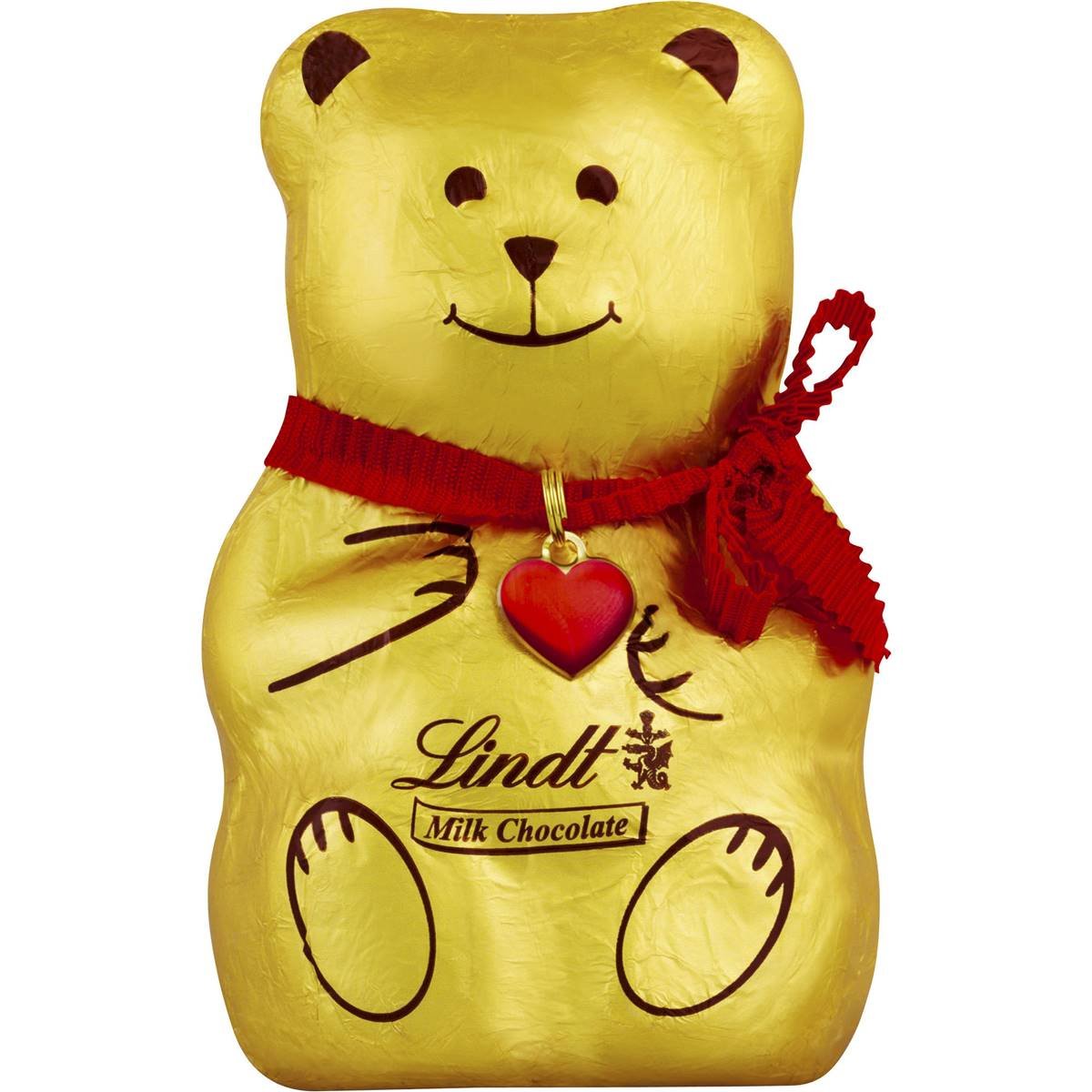 Фигурный шоколад Lindt золотой Медвежонок