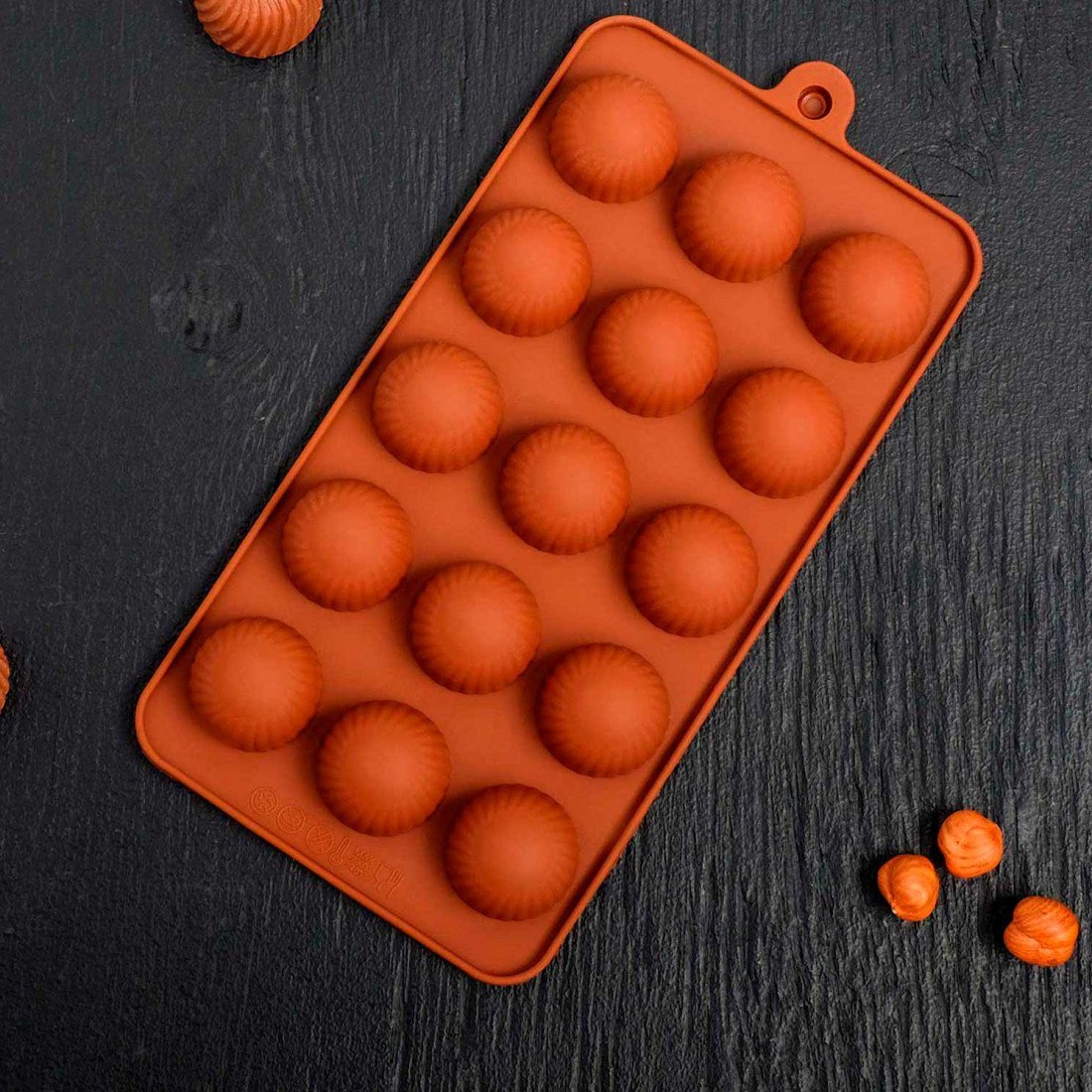 Поликарбонатная форма полусфера 3.2cm Bakeware