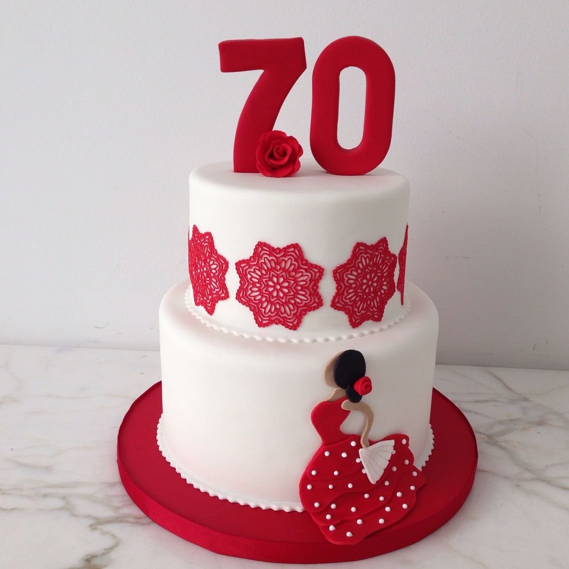 Торт на 70 лет