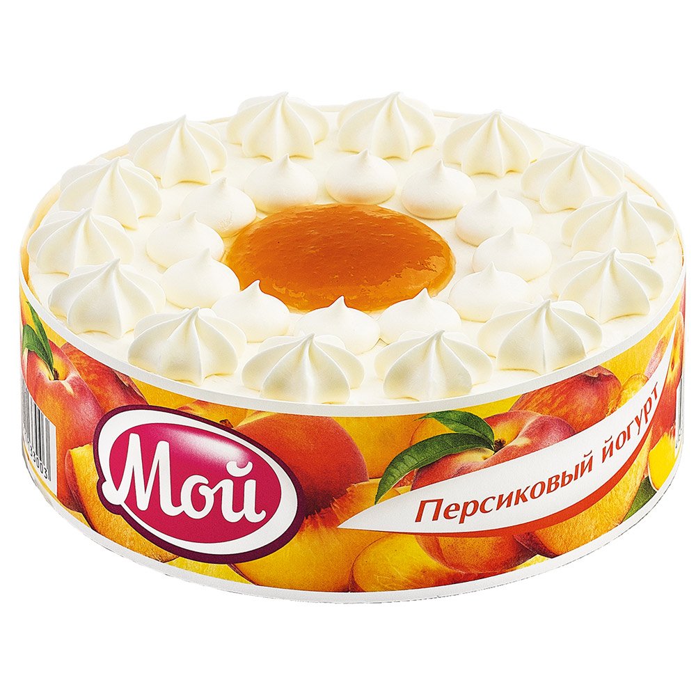 Торт мой персиковый йогурт 750г