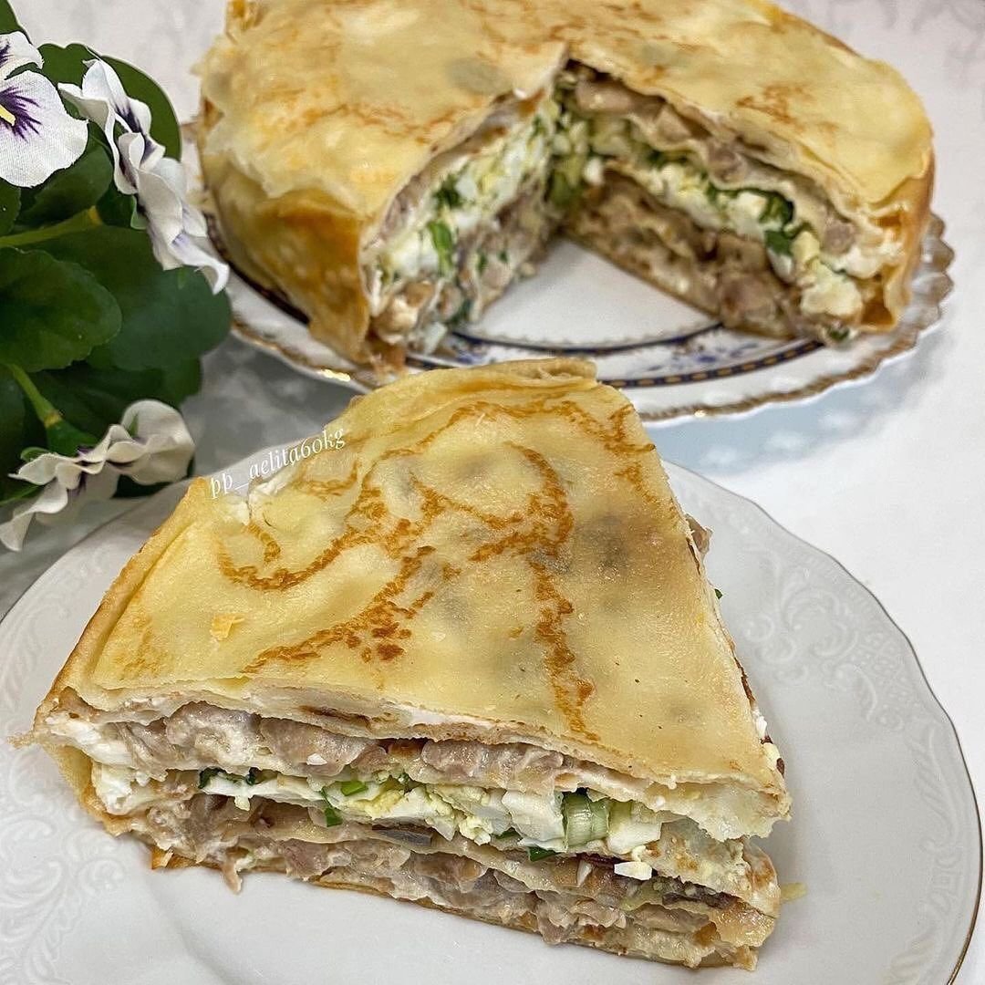 Блинный пирог
