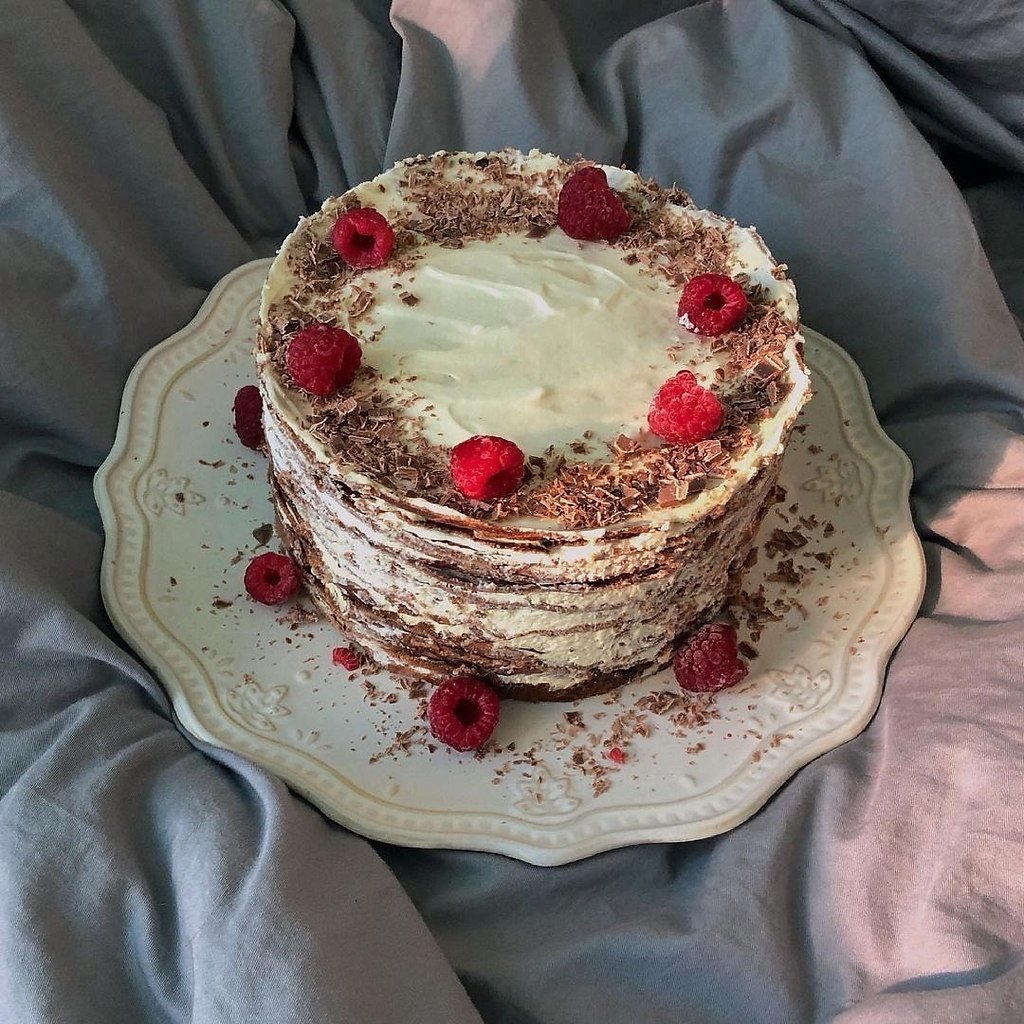 Блинчики посыпанные сахаром