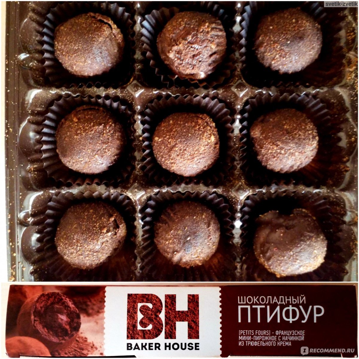 Кокосовый птифур Baker