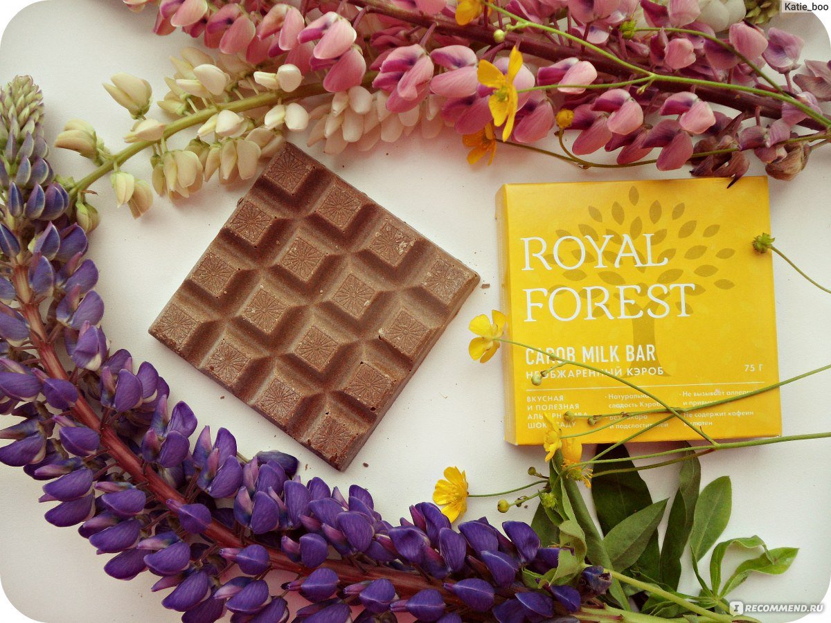 Шоколад "апельсин, имбирь, корица" Royal Forest
